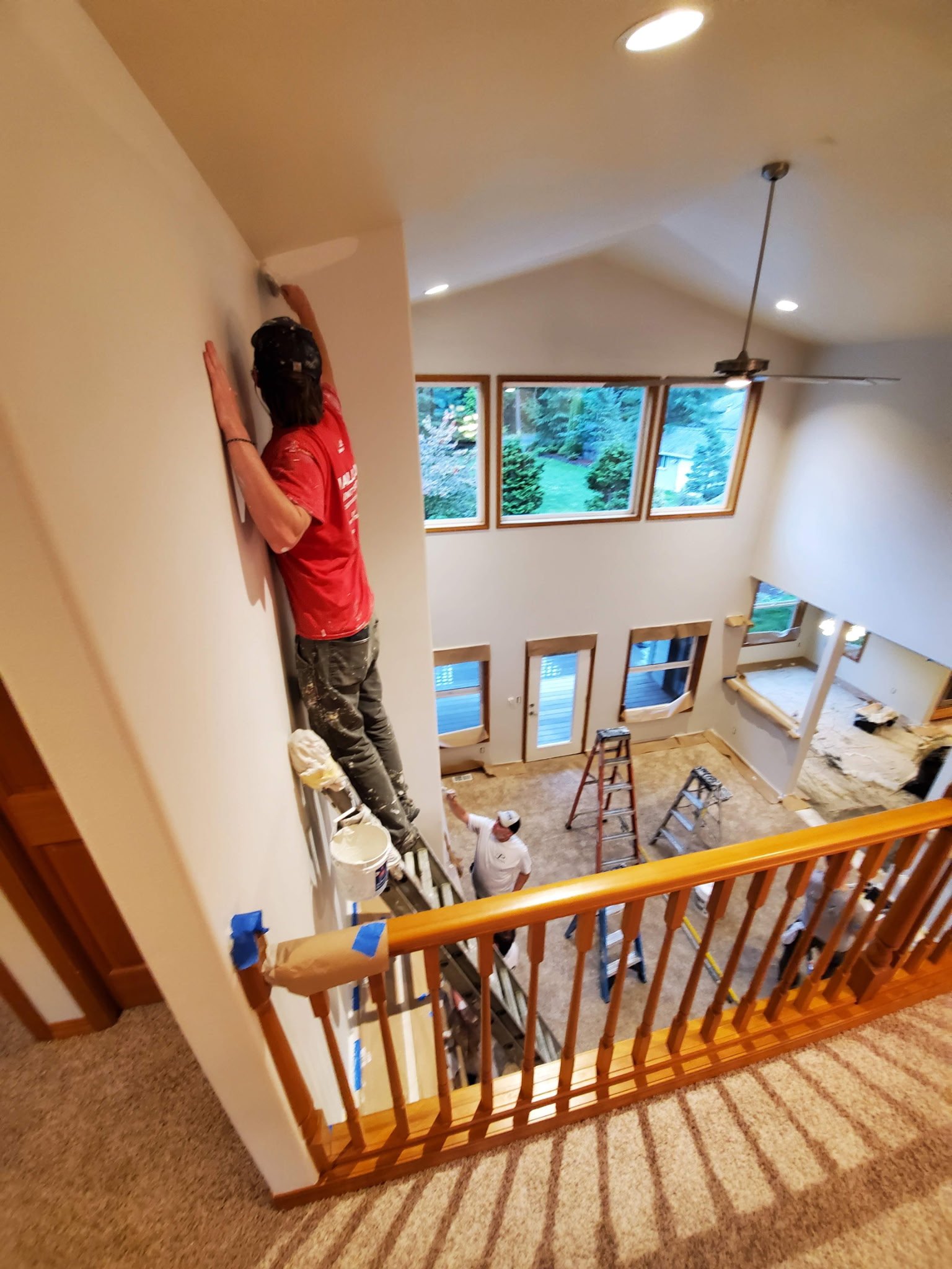 Paulson Painting crew at work