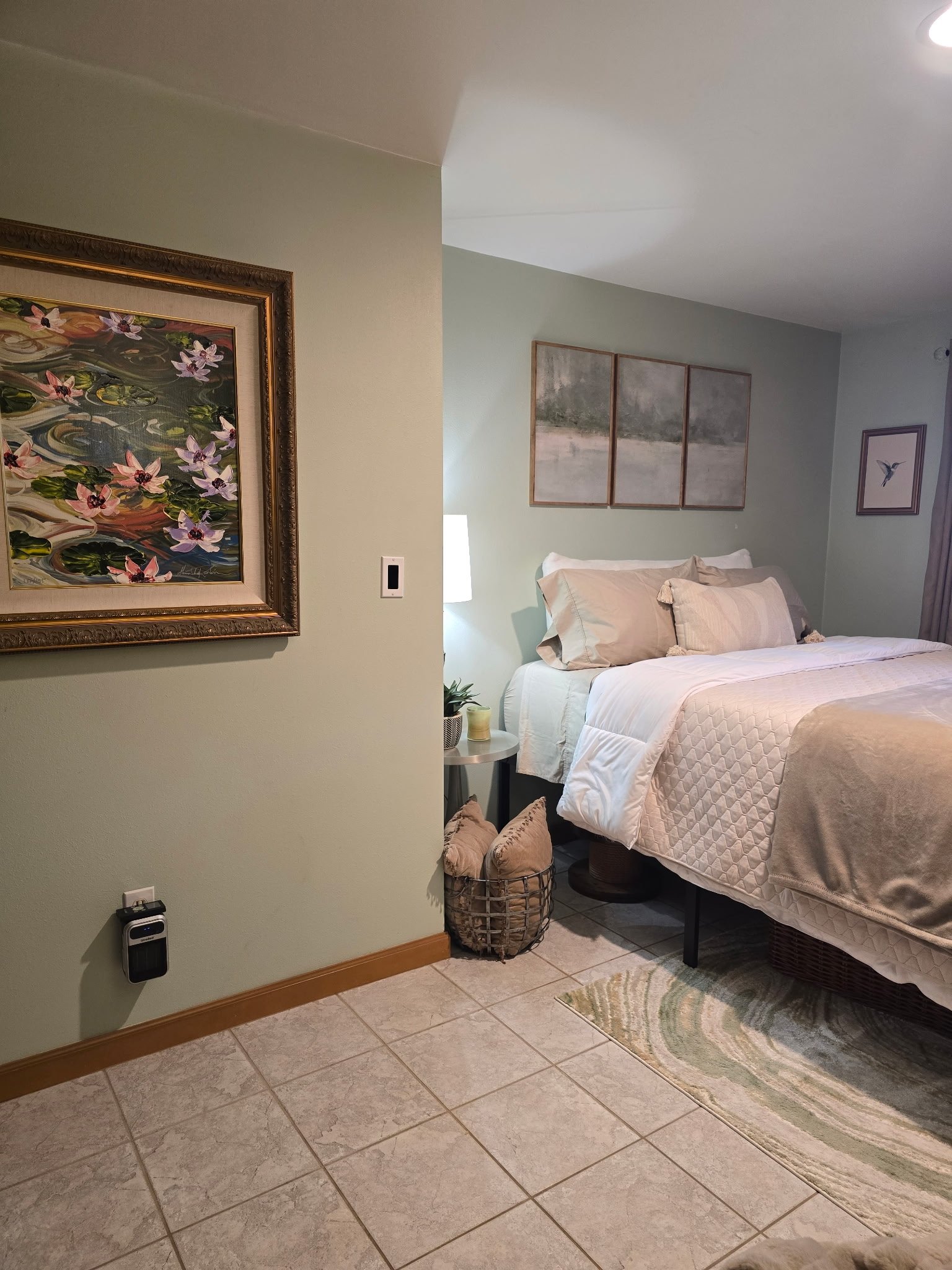 Primary bedroom repaint