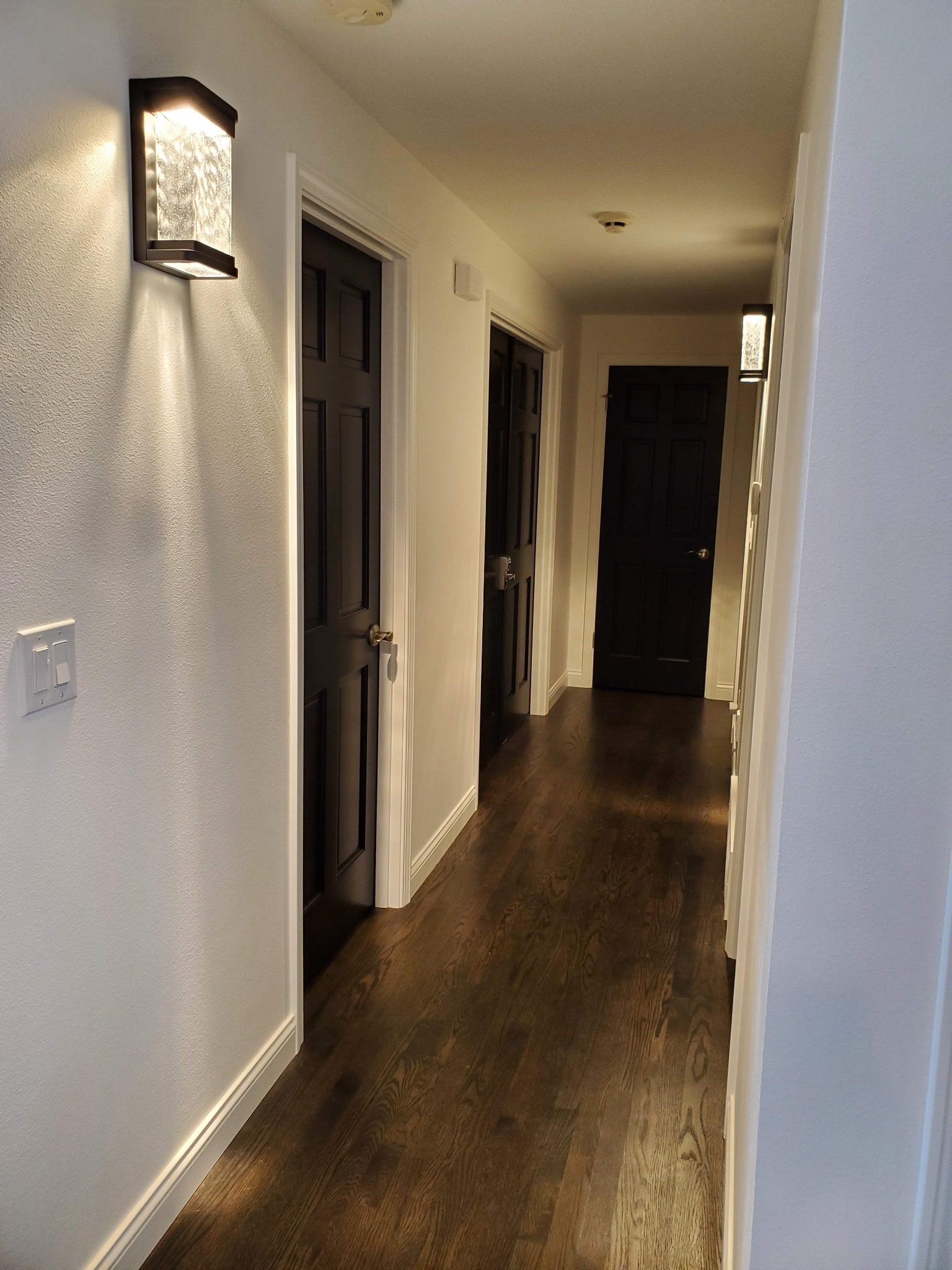 Interior hallway repaint